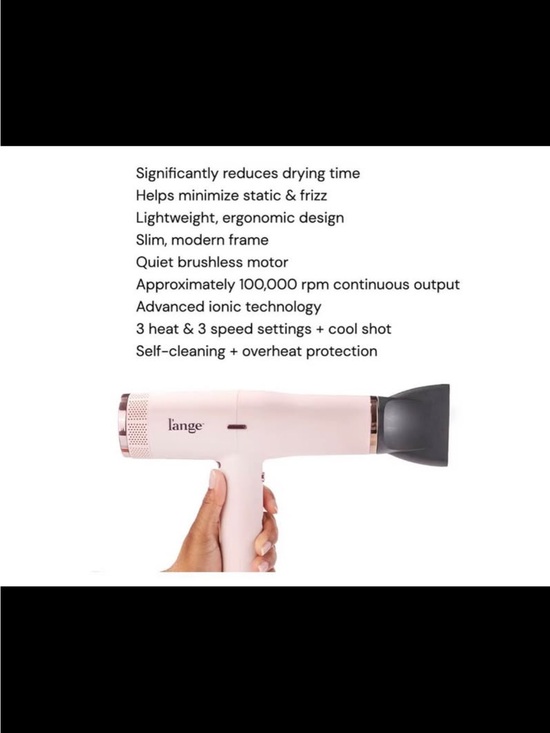 L\'ANGE HAIR Le Styliste Hair Dryer- NWT main image 4